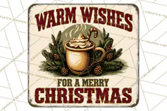Vintage Christmas Metal Sign Clipart, Funny, Inspirational Product Image 5
