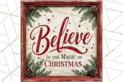 Farmhouse Christmas Signs PNG Product Image 5