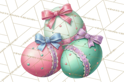 Easter Egg Hunt Clipart, Easter PNG, Sublimation Designs Product Image 4