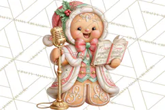 Gingerbread People Clipart, Gingerbread People Product Image 5