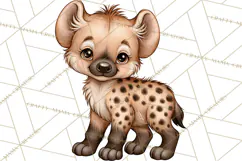 Safari Clipart African Animals Watercolor PNG Product Image 2