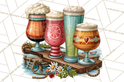 Lake Life Booze Clipart PNG Product Image 2