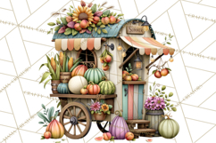 Small Town Summer Clipart PNG Scenes Product Image 2