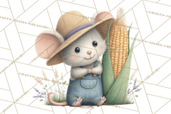 Mischievous Mouse Occupation Clipart PNG Product Image 5
