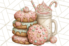 Milk Cookies Candy Chocolate Dessert Clipart PNG Product Image 5