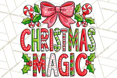 Whimsical Christmas Shirt Graphic PNG Holiday Doodle Quote Product Image 2