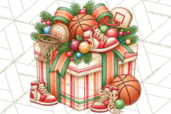 Sports & Occupations Christmas Gifts Clipart Product Image 5