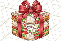Multi Christmas Gifts Clipart PNG, Themed Wrapped Presents Product Image 4
