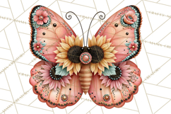 Inspirational Butterfly Sign Clipart PNG Product Image 4