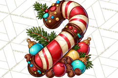 Cocoa Christmas Clipart, Chocolate Coffee Holiday PNG Product Image 5