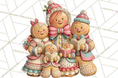 Gingerbread People Clipart, Gingerbread People Product Image 4