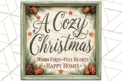 Farmhouse Christmas Signs PNG Product Image 4