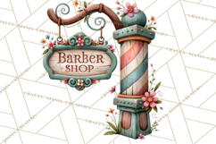 Small Town Summer Clipart PNG Scenes Product Image 4