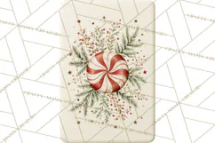 Christmas Mahjong Clipart, Holiday Mahjong Tiles PNG Product Image 4