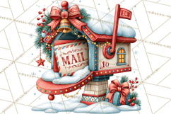 Christmas Farmers Market PNG Illustrations Product Image 3