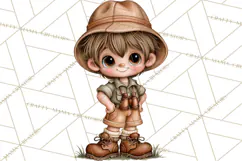Safari Clipart African Animals Watercolor PNG Product Image 3