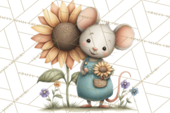 Mischievous Mouse Occupation Clipart PNG Product Image 2