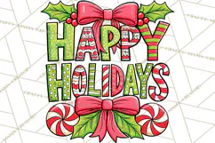 Whimsical Christmas Shirt Graphic PNG Holiday Doodle Quote Product Image 3