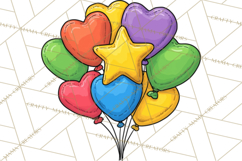 Birthday Party Clipart PNG Graphics, Birthday PNG Product Image 2