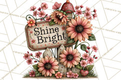 Inspirational Butterfly Sign Clipart PNG Product Image 4
