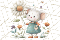 Mischievous Mouse Occupation Clipart PNG Product Image 3