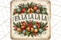 Vintage Mid Century Christmas Signs | Holiday Quotes Product Image 4