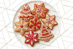 Christmas Mahjong Clipart, Holiday Mahjong Tiles PNG Product Image 4