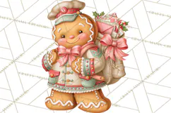 Gingerbread People Clipart, Gingerbread People Product Image 5