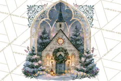 Christmas Through The Window PNG Clipart Product Image 5