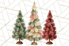 Vintage Farmhouse Christmas Decor PNG Product Image 2