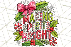 Whimsical Christmas Shirt Graphic PNG Holiday Doodle Quote Product Image 2