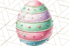 Easter Egg Hunt Clipart, Easter PNG, Sublimation Designs Product Image 5