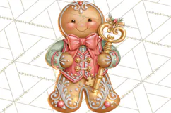 Gingerbread People Clipart, Gingerbread People Product Image 2