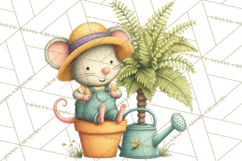 Mischievous Mouse Occupation Clipart PNG Product Image 5