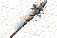 Witch Psychic Gothic Supernatural Clipart PNG Product Image 2