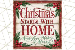 Farmhouse Christmas Signs PNG Product Image 3
