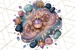 Witch Psychic Gothic Supernatural Clipart PNG Product Image 3