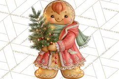 Gingerbread People Clipart, Gingerbread People Product Image 3