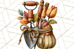 Inspirational Farmhouse Sunflower Clipart PNG Product Image 3