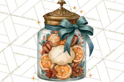 Vintage Witch Apothecary Clipart PNG, Halloween Magic Product Image 4
