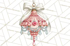 Peppermint Christmas Treasures Clipart PNG, Candy Cane Product Image 4