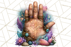 Witch Psychic Gothic Supernatural Clipart PNG Product Image 4