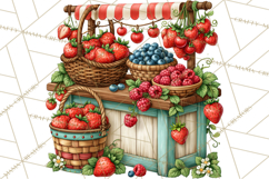 Christmas Farmers Market PNG Illustrations Product Image 4
