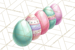 Easter Egg Hunt Clipart, Easter PNG, Sublimation Designs Product Image 3