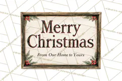 Farmhouse Christmas Signs PNG Product Image 4