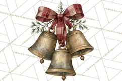 Vintage Farmhouse Christmas Decor PNG Product Image 4