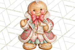 Gingerbread People Clipart, Gingerbread People Product Image 5