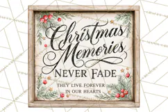 Farmhouse Christmas Signs PNG Product Image 5