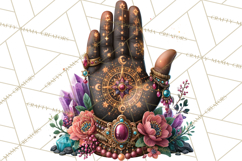 Witch Psychic Gothic Supernatural Clipart PNG Product Image 5