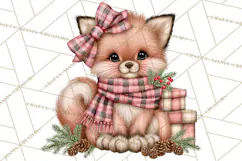 Buffalo Plaid Christmas PNG Clipart Product Image 5